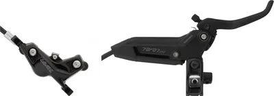 Produktbild von SRAM Scheibenbremse Level Silver 4P HR 2000mm hydraulisch  Black Ano Stealth