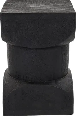 Produktbild von Housecraft Living Rea Beistelltisch Quadratisch 30x30 cm Mangoholz Dunkelbraun