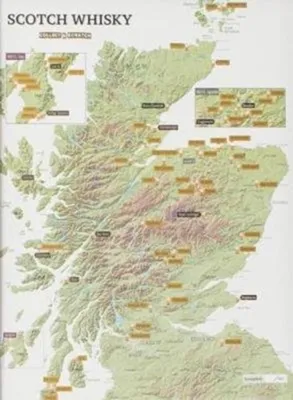 Produktbild von Lovell Johns MAPS.COL.WHISKY, Physikalische Karte, Vereinigtes Königreich, Mehrfarbig, Englisch, 18 Jahr(e), 300 mm