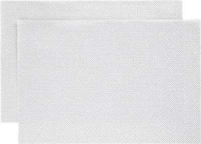 Zdjęcie produktu dla HOMLA Maty stołowe GLAMO srebrne, zestaw 2 szt. 30x45 cm