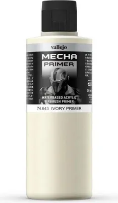 Productafbeelding van Vallejo Mecha Color 643 Primer Ivory 200ml, airbrushverf