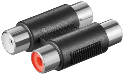 Immagine prodotto di goobay Cinch zweifach Adapter 2 x Buchse zu 2 x Buchse (Bulk)