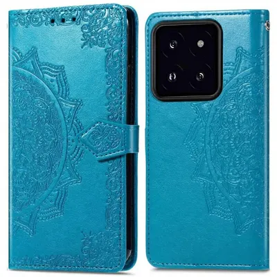 Image de imoshion Bibliothèque Mandala pour le Xiaomi 14 - Turquoise