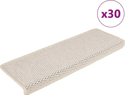 Produktbild von Stufenmatten Selbstklebend Sisal-Optik 30 Stk. 65x21x4cm Berber