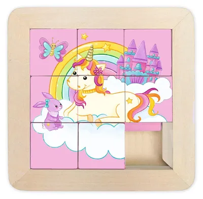 Produktbild von Trötsch Schiebepuzzle Einhornwelt