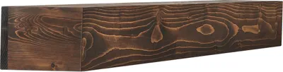 Zdjęcie produktu dla Półka na Kominek 213 cm Drewniana Wisząca do Salonu Naturalny Brąz