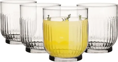Produktbild von GLASMARK® Gläser 4-Set 290ml Große (max. 310ml) 4 Stück Drinkgläser transparent Saft und Cocktail Party Trinkglaswaren Saftgläser Trinkgläser