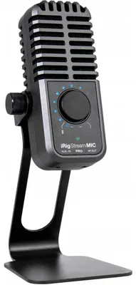 Zdjęcie produktu dla IK Multimedia iRig Stream Mic Pro - mikrofon pojemnościowy