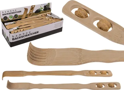 Produktbild von Skrobak do pleców bambusowy 1 szt