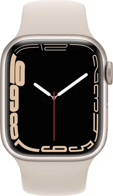 Produktbild von Apple Watch Series 7, OLED, Touchscreen, 32 GB, WLAN, GPS, 32 g