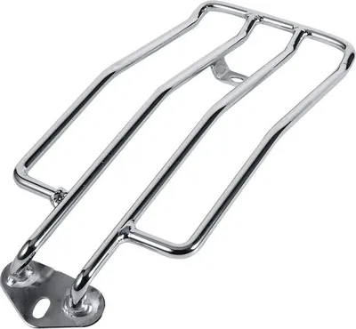 Produktbild von Hinteres Gepäckträger für Motorräder - Solositz für die Soziussitzbank - Motorradstütze für XL883/1200 (silber)