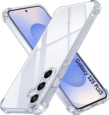 Produktbild von Hülle für Samsung Galaxy S25 PLUS - Stoßfeste Transparent Handyhülle Kratzfest Schutzhülle Ultra Dünn Phonillico®