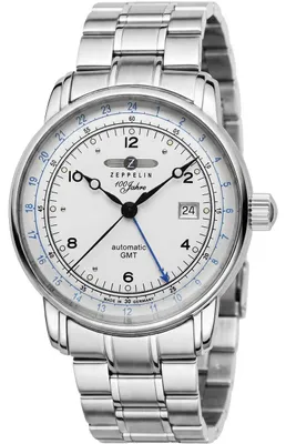 Immagine prodotto di Zeppelin 8666MB-1 Orologio automatico da uomo GMT 100 Years Zeppelin in acciaio