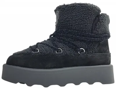 Image de Chaussures d'hiver doublées pour femmes, marque Blauer USA, couleur noire, modèle décontracté