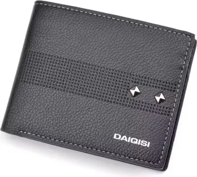 Immagine prodotto di Portafoglio da uomo Daiqisi MI-35498 - Eleganza Nera KP35498