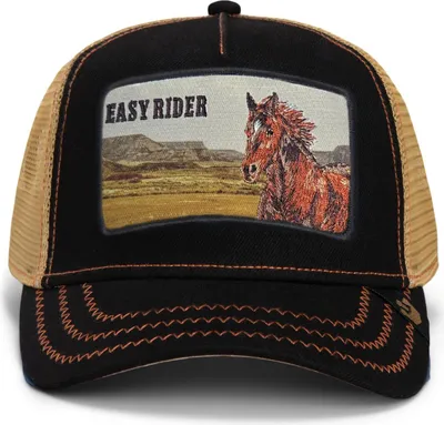 Produktbild von Goorin Bros. Easy Rider - Wild Heart Trucker Cap Black