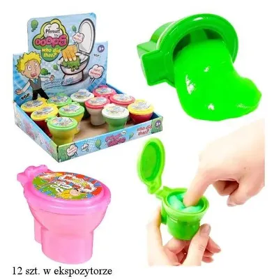 Image de Pâte magique « Slime » pour cuvette de WC MIX - Trifox