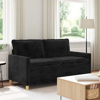 Produktbild von PUEAZU Sofa Schwarz 156 x 81 x 87,5 cm Polyester - Klassische Sofas &33457
