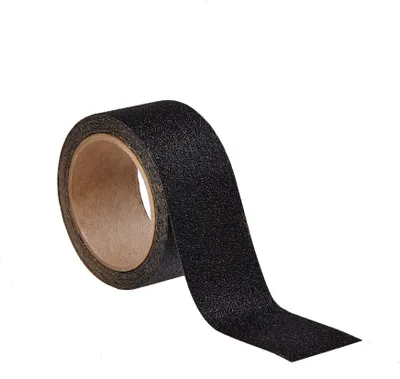Produktbild von 3M Safety-Walk Antirutschbelag 610B, Schwarz, 50,8 mm x 4,57 m, Innen/Außen, für Treppen und Leitern, Langlebig