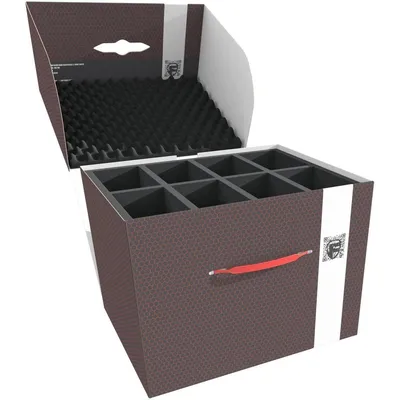 Produktbild von Lagerbox FSLB250P26 für 24 Miniaturen mit Schaumstoffeinlagen