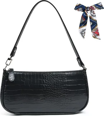 Produktbild von Aucuu Umhängetasche Krokoprägung Retro Vintage Mini Bag Damen