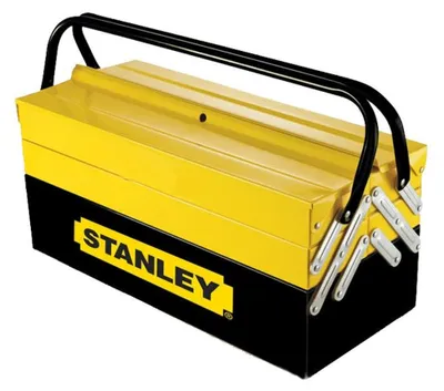 Metall-Werkzeugkiste STANLEY BLACK+DECKER robust 20,8x20,8x45 cm