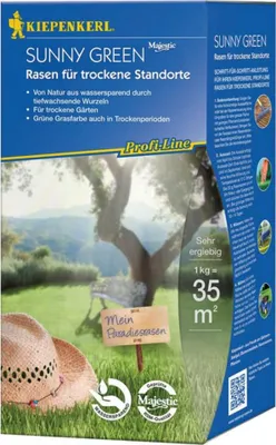 Produktbild von Kiepenkerl Green Rasen 1 kg Profi-Line Sunny