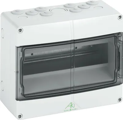 Image de Petit distributeur 400V 16qmm 12xN/PE - Distributeurs plats 200 mm AKi 12