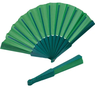 Produktbild von Aufklappbarer Fächer / Handfächer / Farbe: grün