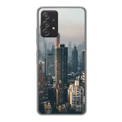 Produktbild von MuchoWow® Handyhülle Schutzhülle Hülle für Samsung galaxy a73 New York - Skyline - Amerika Silikon Softcase Handy Hülle - Handyhülle