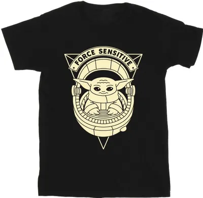 Produktbild von Star Wars - "The Mandalorian Force Sensitive" T-Shirt für Herren BI47441 (XL) (Schwarz)