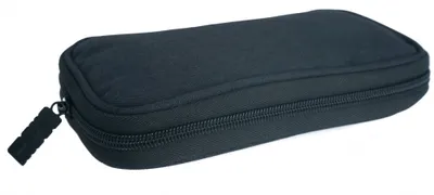 Produktbild von SYSTEM-S Schutztasche gepolstert Spritzwasser geschützt Tasche Case Schwarz für Powerbank Kopfhörer