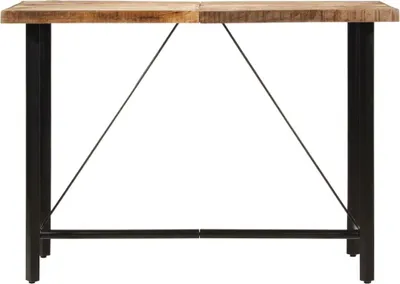 Obrázok produktu pre vidaXL Barový stôl 150x70x107 cm Masívne drevo Mango a železo