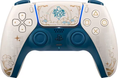 Produktbild von Sony DualSense Wireless Controller - Genshin Impact Limited Edition, Gamepad, Android, MAC, PC, PlayStation 5, iOS, D-Pad, Home button, Schaltfläche Optionen, Schaltfläche Teilen, Analog / Digital, Rot/Grün/Blau, Verkabelt & Kabellos
