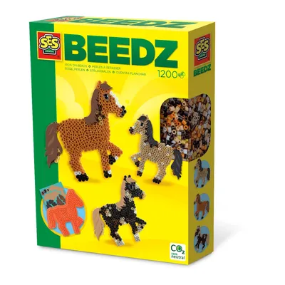 Obrázok produktu pre SES Zažehľovacie Korálky - Kone 1200 Ks 107806214