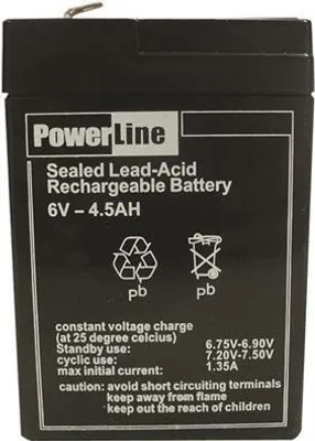 Image de IVT Batterie de rechange 6V/4,5Ah pour projecteur 87668 (300121)
