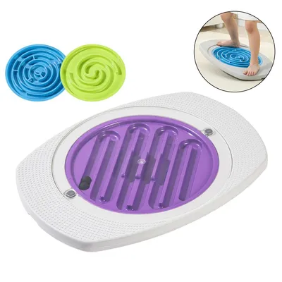 Produktbild von Kinder Balance Board 20 Zoll mit Labyrinth, Wippbrett für Kinder, 3 austauschbare Spielplatten, sensorisches Training, rutschfest, 120 lbs