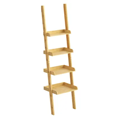 Immagine prodotto di Scaffale da bagno in bambù a 4 ripiani