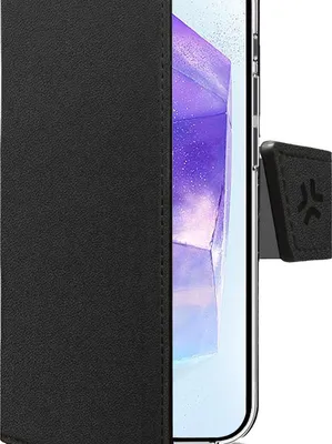 Immagine prodotto di Celly WALLY custodia per cellulare 17 cm (6.7") Custodia a borsellino Nero