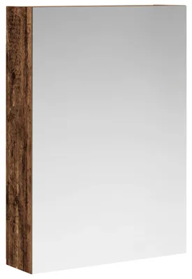 Zdjęcie produktu dla Szafka z lustrem do łazienki Stare drewno 50 x 14,5 x 70 cm