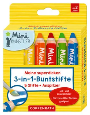Produktbild von Meine superdicken 3-in-1-Buntstifte