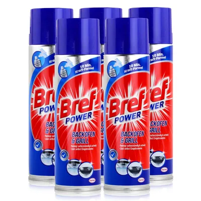 Produktbild von Sidol Bref Power Backofen & Grill Reiniger 500ml (5er Pack)