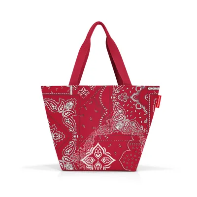 Produktbild von reisenthel shopper M, Einkaufstasche, Tragetasche, Bandana Red, 15 L, ZS3087