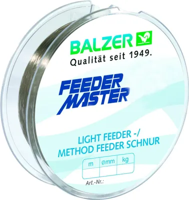 Produktbild von Balzer Angelschnur Lightfeeder-/ Method Feeder (braun, 200 m) Ø mm: 0,28