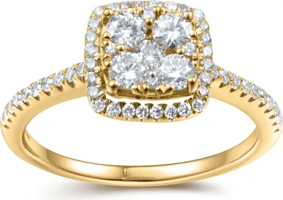 Produktbild von 585er Gelbgold Damenring mit Brillanten 0,46ct. Gr. 54