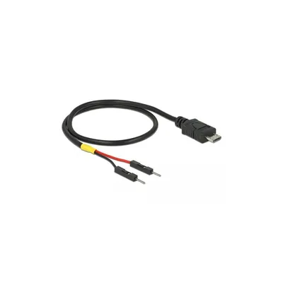 Produktbild von DeLOCK 85408, 0,3 m, Micro-USB B, Schwarz