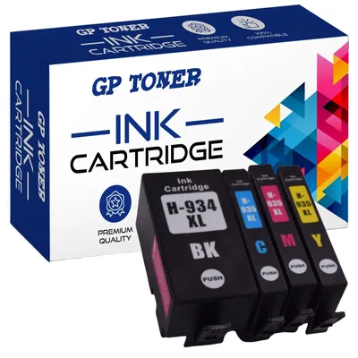 Zdjęcie produktu dla 4X Tusze Do Drukarki Hp 934Xl 935Xl Officejetpro 6830 6820 6835 6230 Zestaw