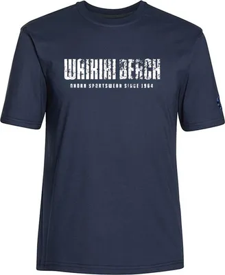 Produktbild von Übergrößen T-Shirt Waikiki weiß AHORN SPORTSWEAR Dark Blue 6XL