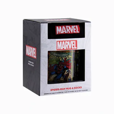 Obrázok produktu pre Darčeková sada Spiderman hrnček + ponožky