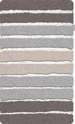 Produktbild von Kleine Wolke Badteppich PHOENIX Silbergrau 70 x 120 cm